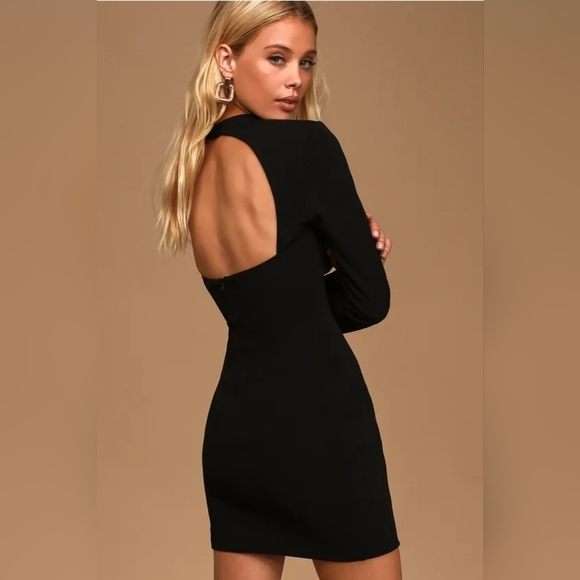 Lulus mini  dress Keyhole back - Picture 1 of 6
